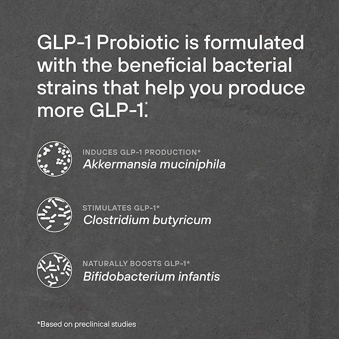 PENDULUM GLP-1 PROBIOTIC - 500M AFU MULTI-STRAIN PROBIOTIC + PREBIOTIC, NATURALLY SUPPORT GLP-1 PRODUCTION & CURB APPETITE