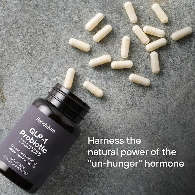 PENDULUM GLP-1 PROBIOTIC - 500M AFU MULTI-STRAIN PROBIOTIC + PREBIOTIC, NATURALLY SUPPORT GLP-1 PRODUCTION & CURB APPETITE