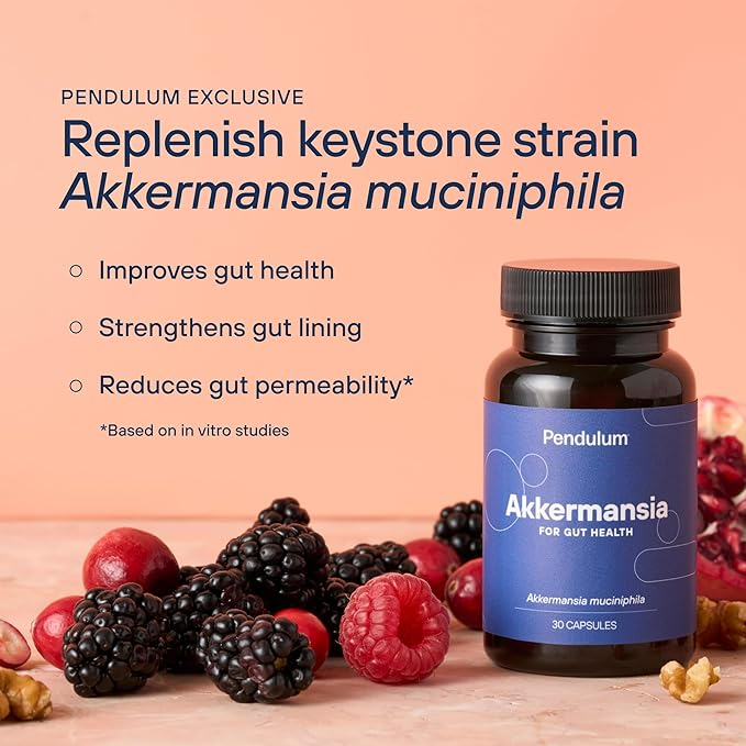 PENDULUM AKKERMANSIA & POLYPHENOL BOOSTER BUNDLE - LIVE PROBIOTIC SUPPLEMENT FOR IMPROVING DIGESTIVE & CARDIO HEALTH