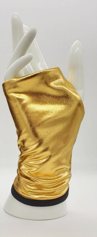 THE SKIN SPOT SUN PROTECTION GLOVES- SPF 50+ BLACK/GOLD