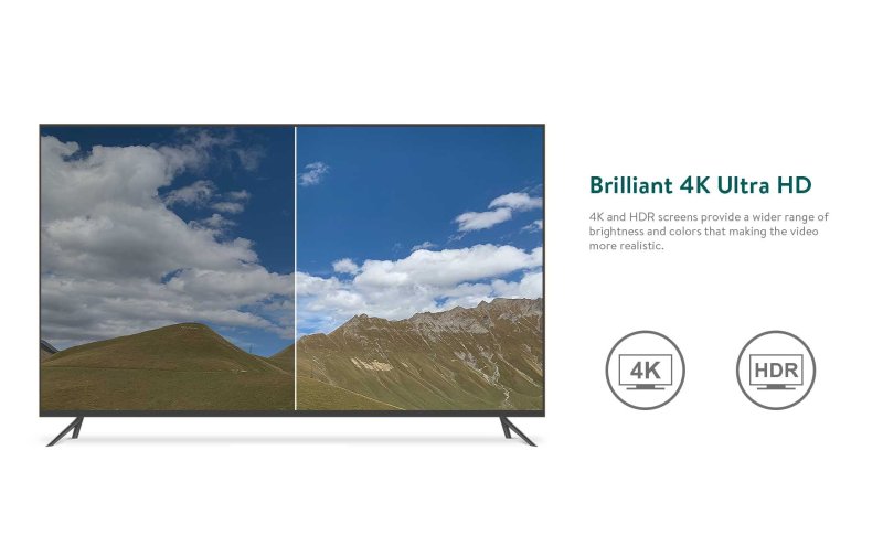 ONN. GOOGLE TV 4K STREAMING BOX (NEW, 2023), 4K UHD RESOLUTION
