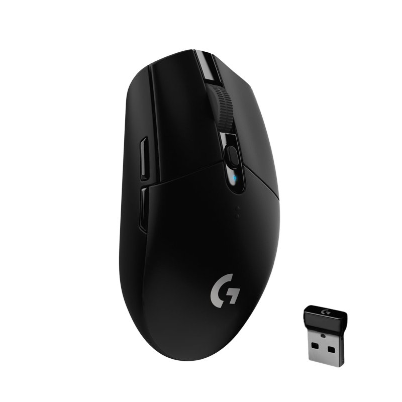 LOGITECH G305 WIRELESS GAMING MOUSE 12000 DPI LIGHTWEIGHT 6 PROGRAMMABLE BUTTONS BLACK