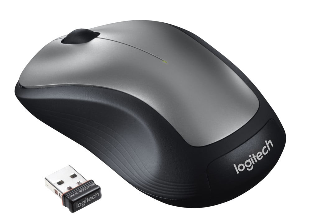 LOGITECH GRAY WIRELESS FULL SIZE MOUSE