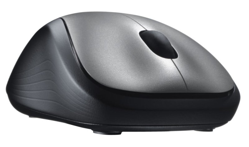 LOGITECH GRAY WIRELESS FULL SIZE MOUSE