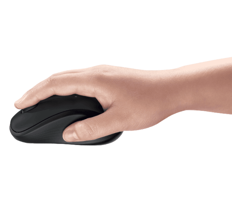 LOGITECH GRAY WIRELESS FULL SIZE MOUSE