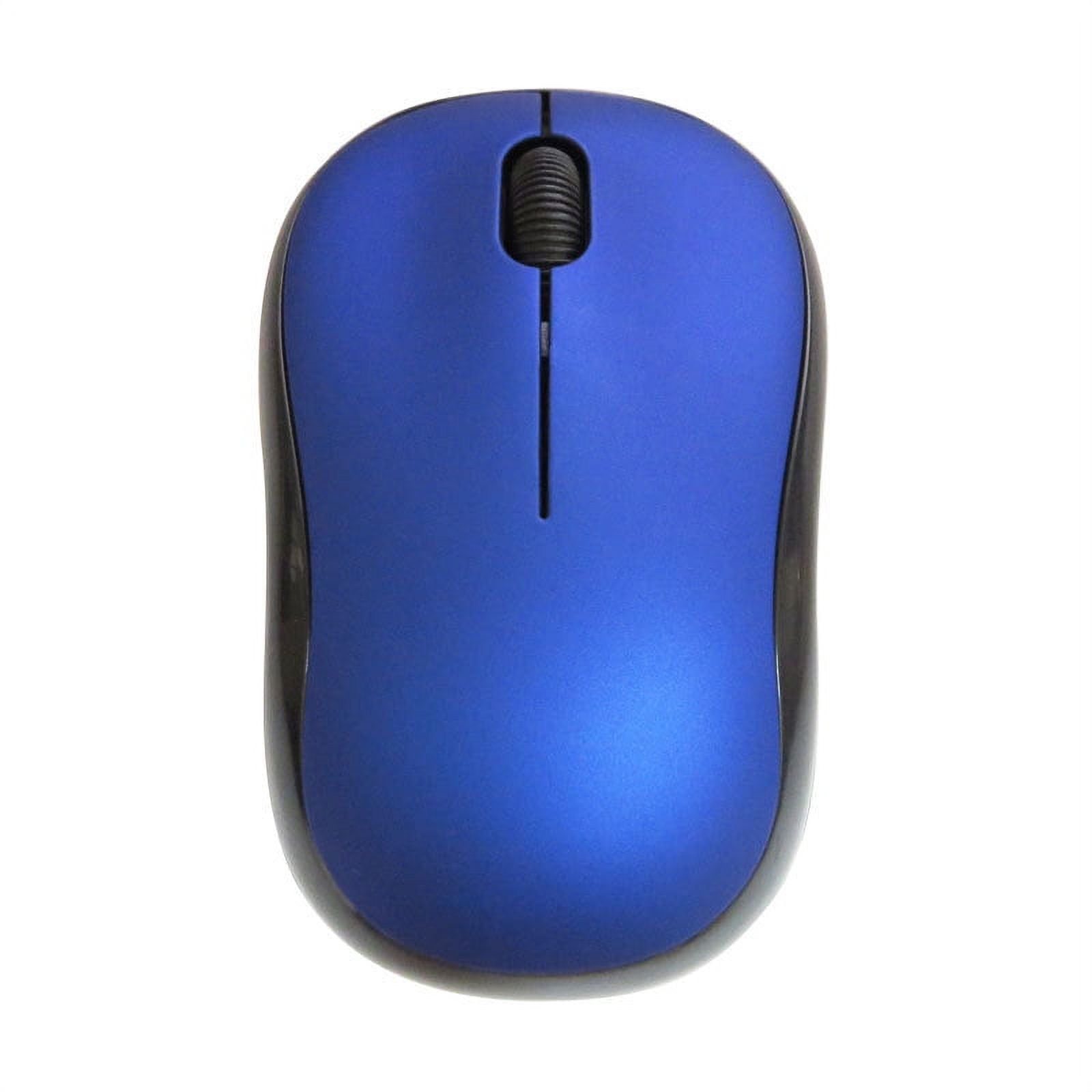 LOGITECH BLUE COMPACT WIRELESS MOUSE 2.4 GHZ USB UNIFYING RECEIVER OPTICAL TRACKING