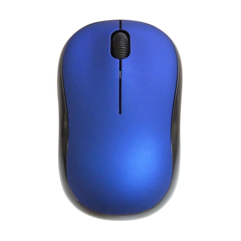 LOGITECH BLUE COMPACT WIRELESS MOUSE 2.4 GHZ USB UNIFYING RECEIVER OPTICAL TRACKING