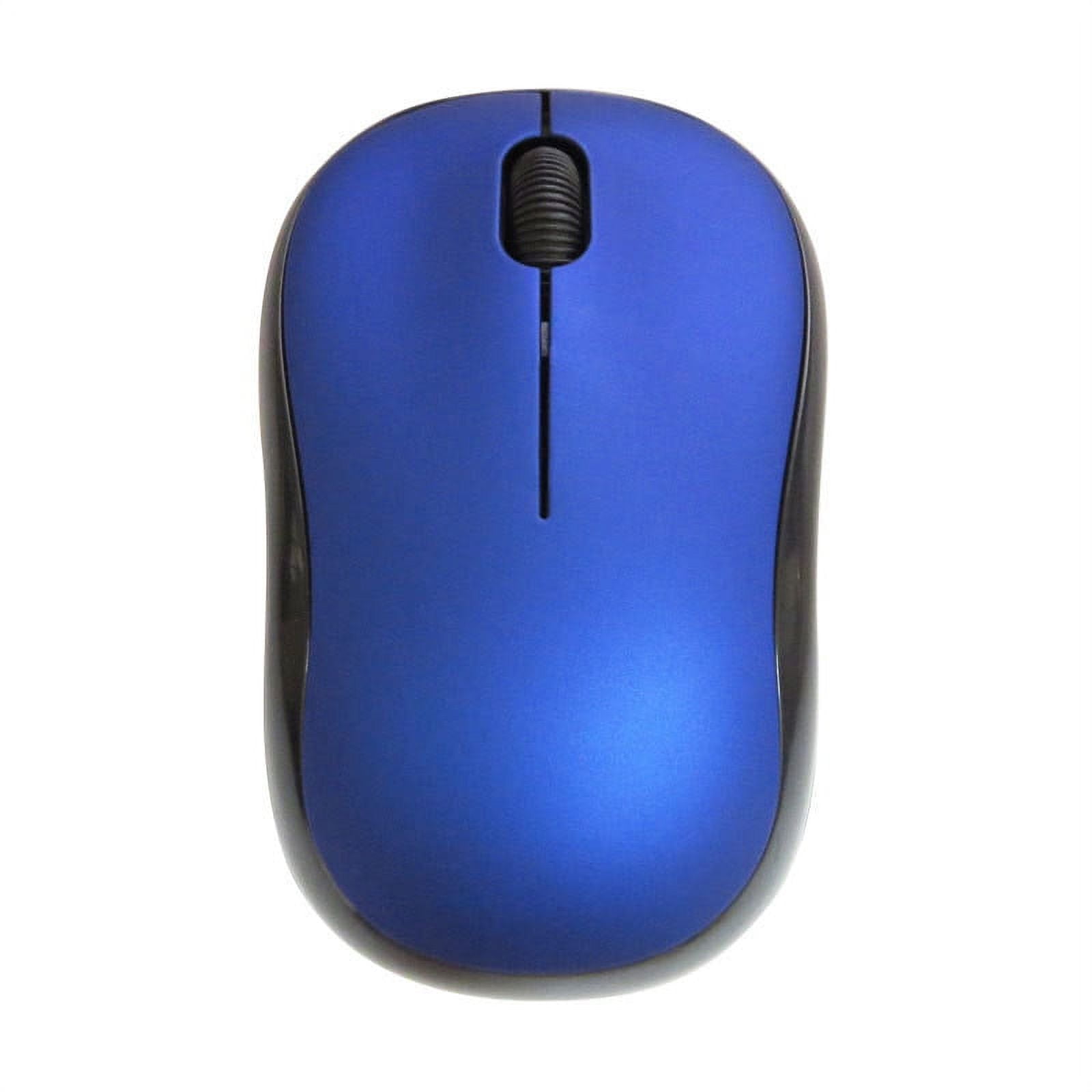 LOGITECH BLUE COMPACT WIRELESS MOUSE 2.4 GHZ USB UNIFYING RECEIVER OPTICAL TRACKING