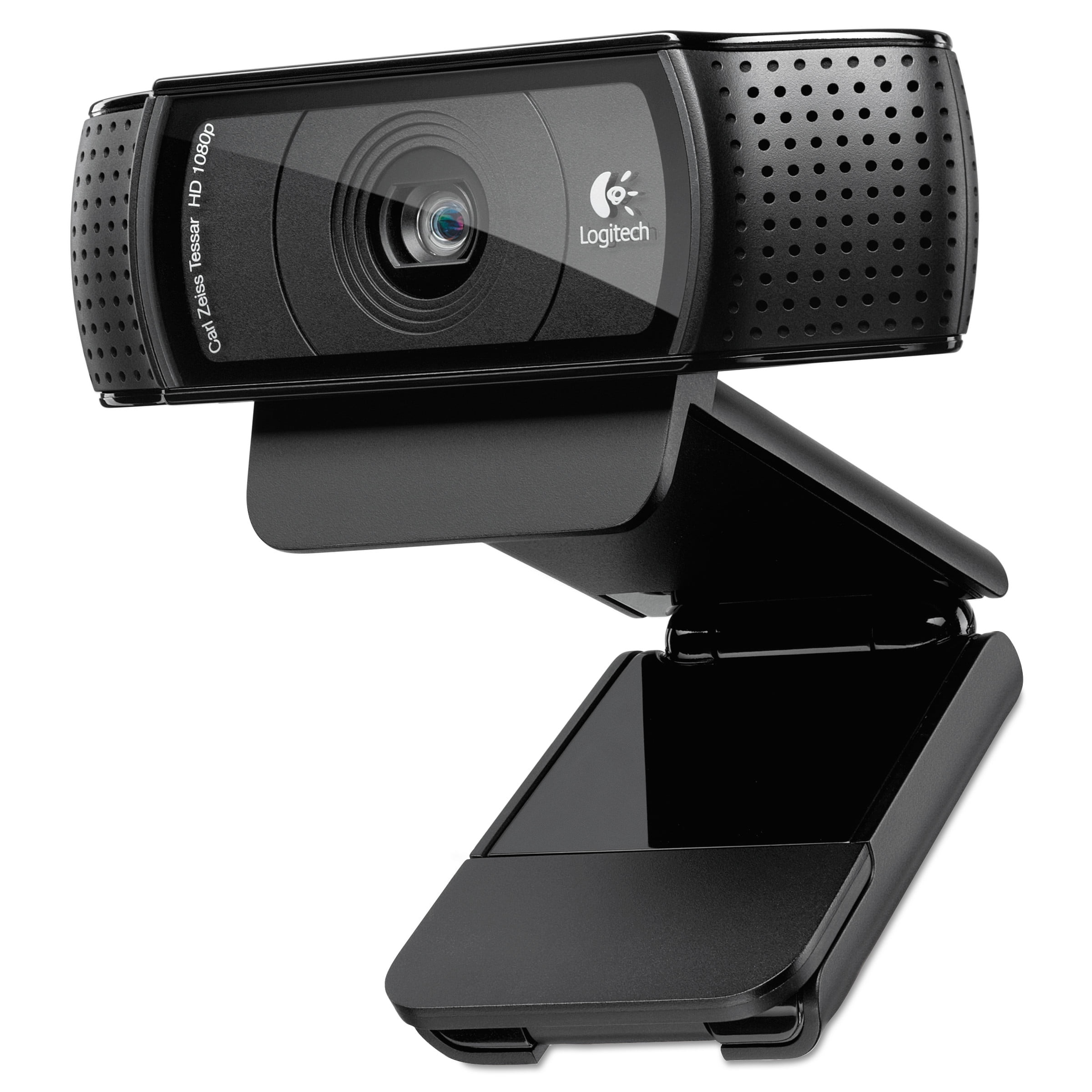 LOGITECH C920 HD PRO WEBCAM 1080P BLACK FOR CRYSTAL-CLEAR VIDEO CALLS