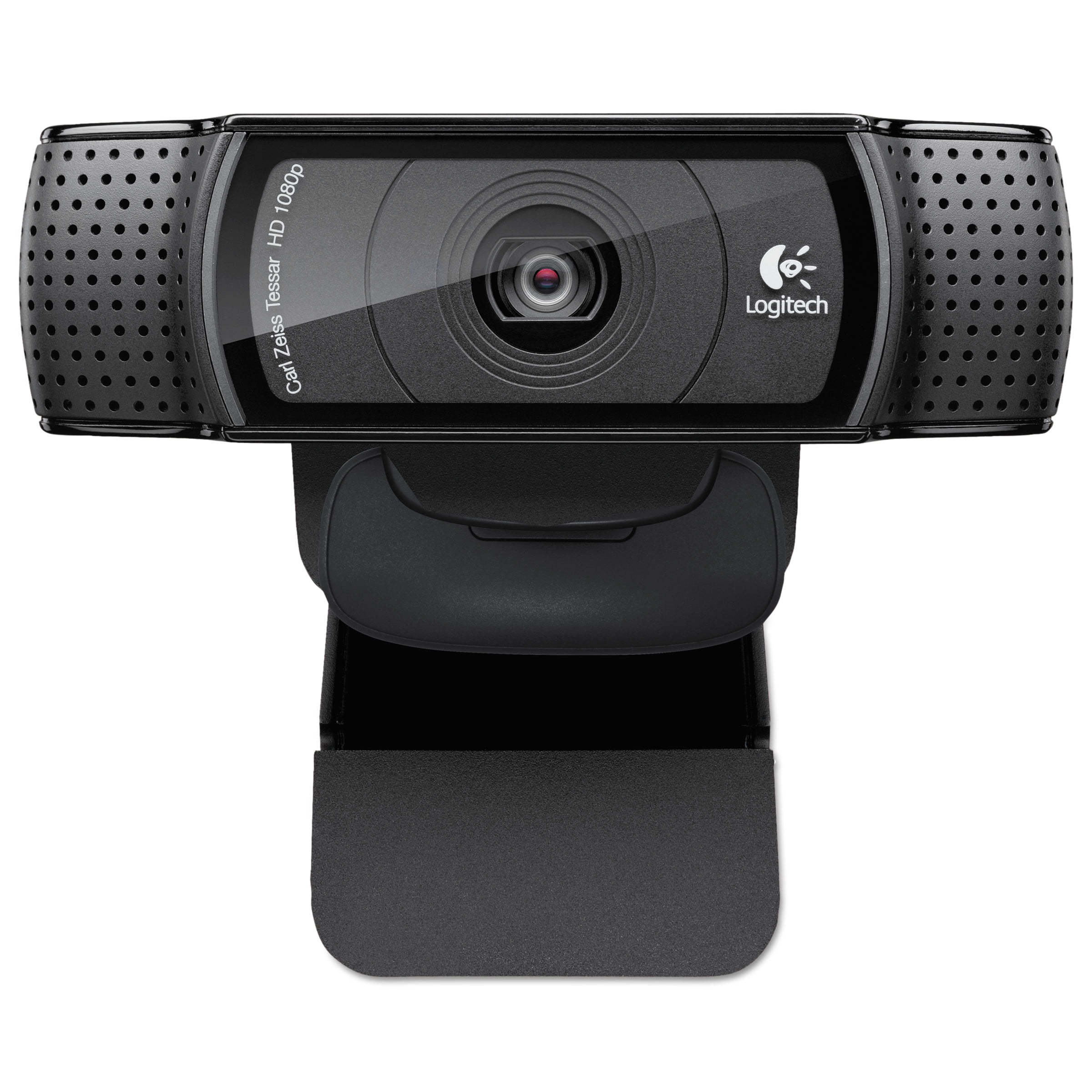 LOGITECH C920 HD PRO WEBCAM 1080P BLACK FOR CRYSTAL-CLEAR VIDEO CALLS