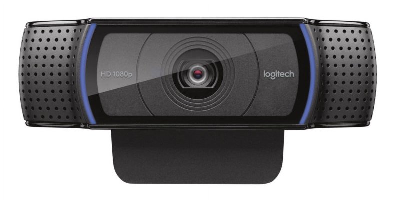 LOGITECH C920 HD PRO WEBCAM 1080P BLACK FOR CRYSTAL-CLEAR VIDEO CALLS