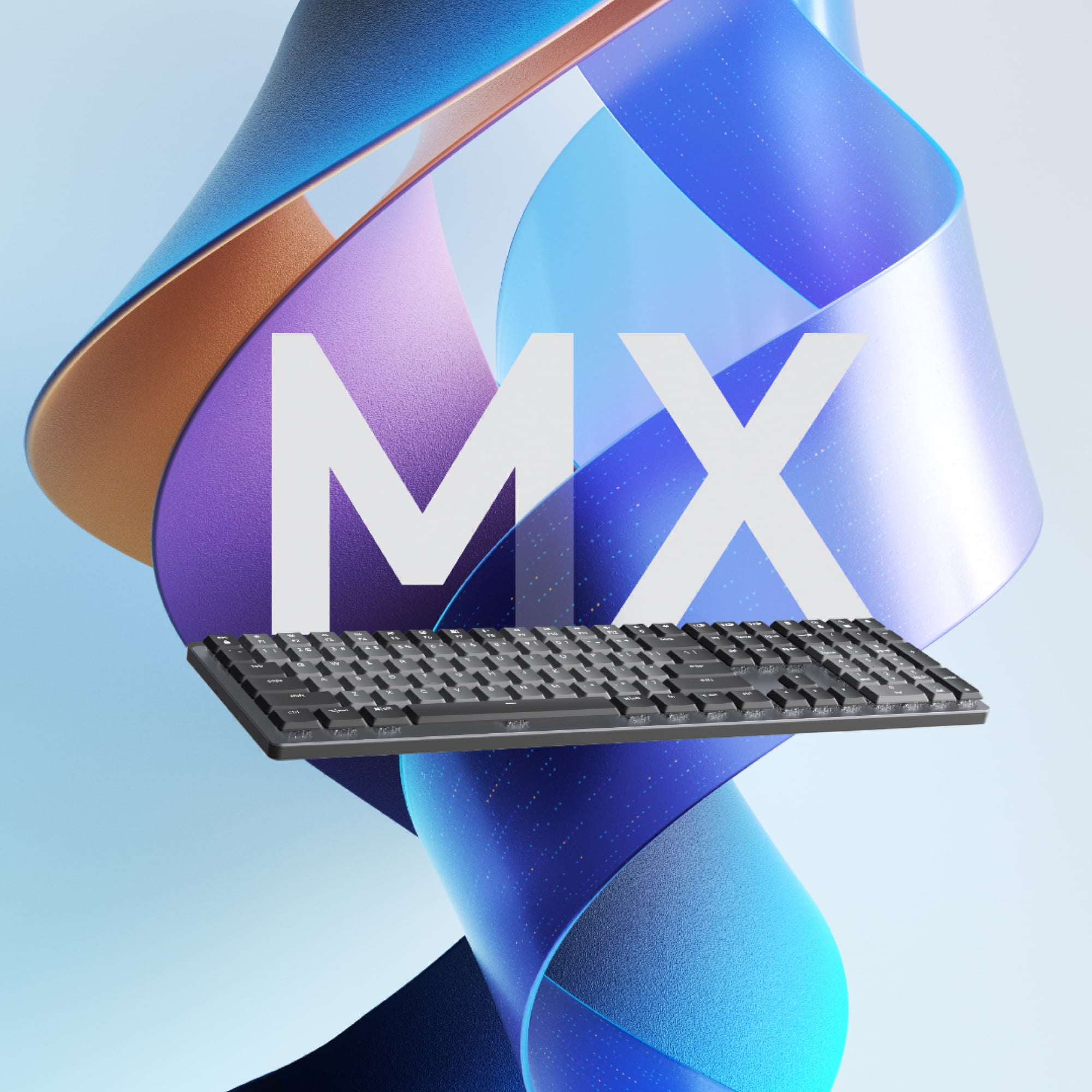 LOGITECH MX WIRELESS MECHANICAL KEYBOARD FOR ULTIMATE TYPING EXPERIENCE