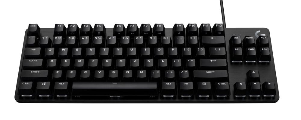 LOGITECH G413 SE GAMING KEYBOARD WITH PBT KEYCAPS AND MECHANICAL SWITCHES - WHITE BACKLIT LED - 6-KEY ROLLOVER ANTI-GHOSTING