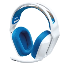 LOGITECH G535 LIGHTSPEED WIRELESS GAMING HEADSET PLUG AND PLAY USB CONNECTION WHITE