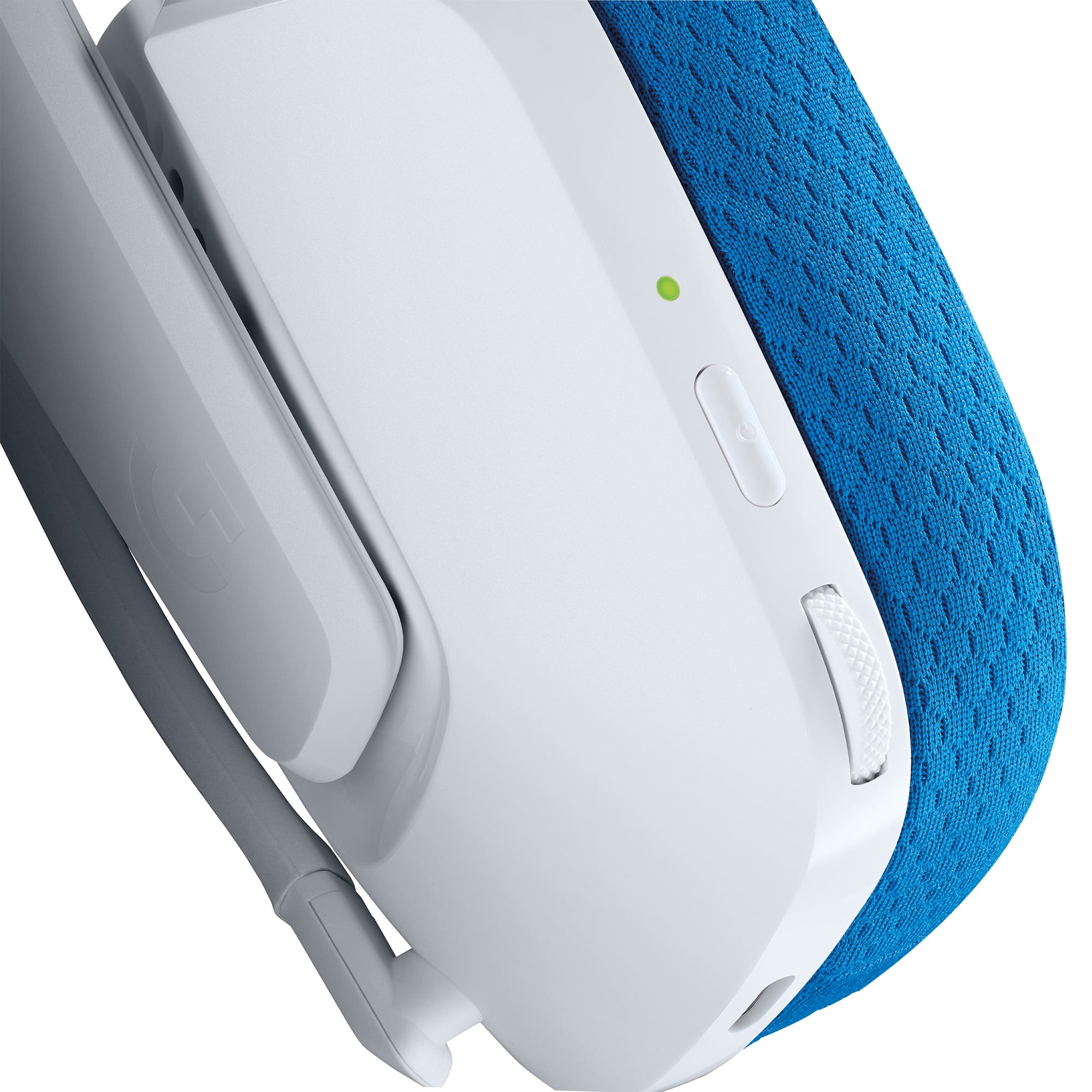 LOGITECH G535 LIGHTSPEED WIRELESS GAMING HEADSET PLUG AND PLAY USB CONNECTION WHITE