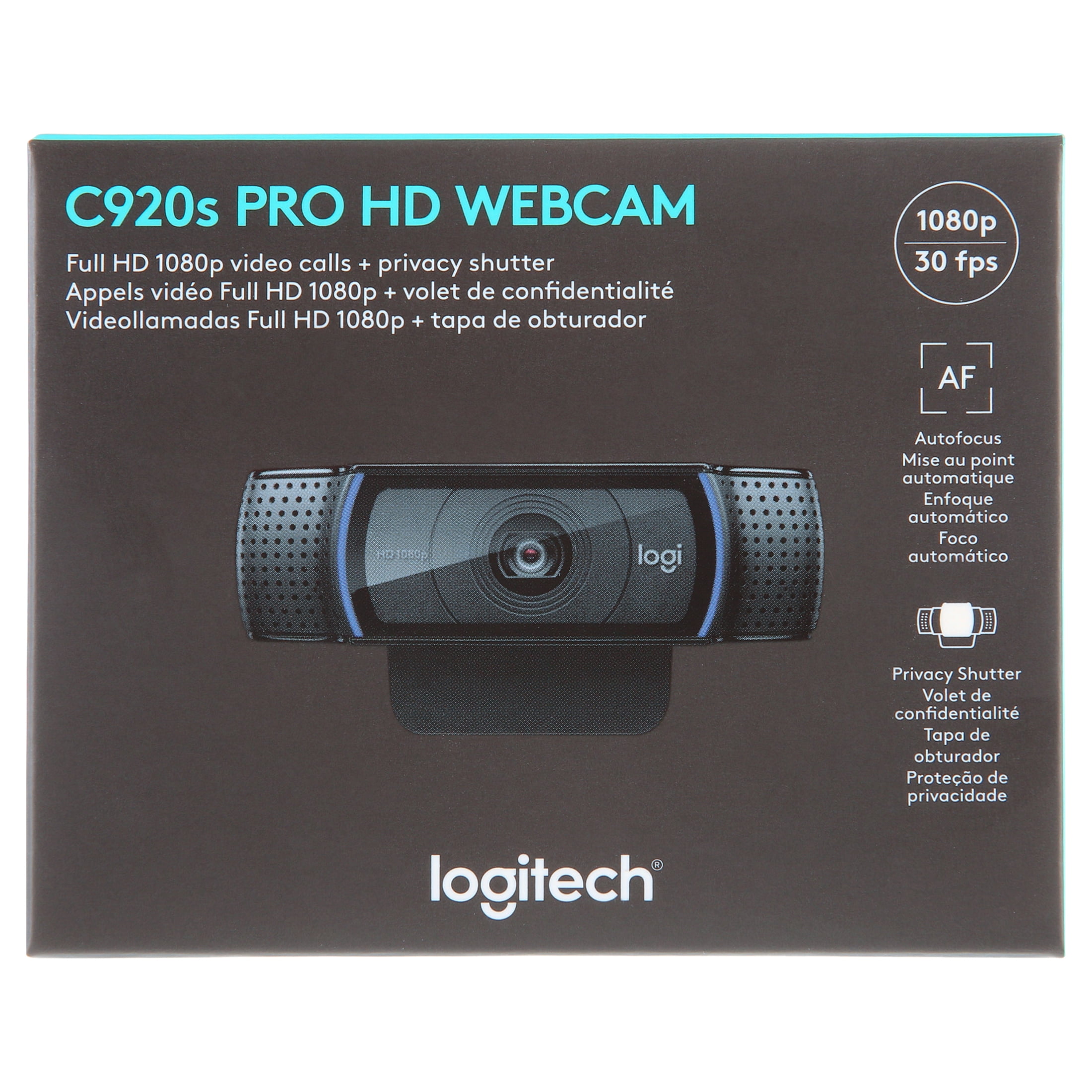 LOGITECH C920S WEBCAM FOR HIGH-QUALITY VIDEO CALLS