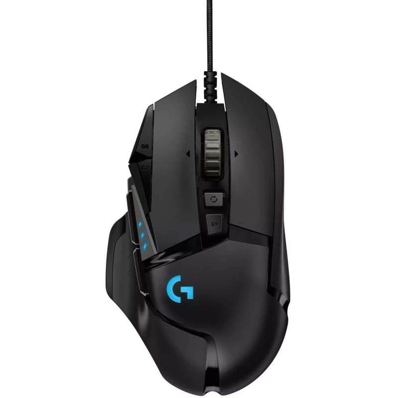 LOGITECH G502 HERO GAMING MOUSE AND G240 CLOTH GAMING MOUSE PAD 11.03 X 13.39