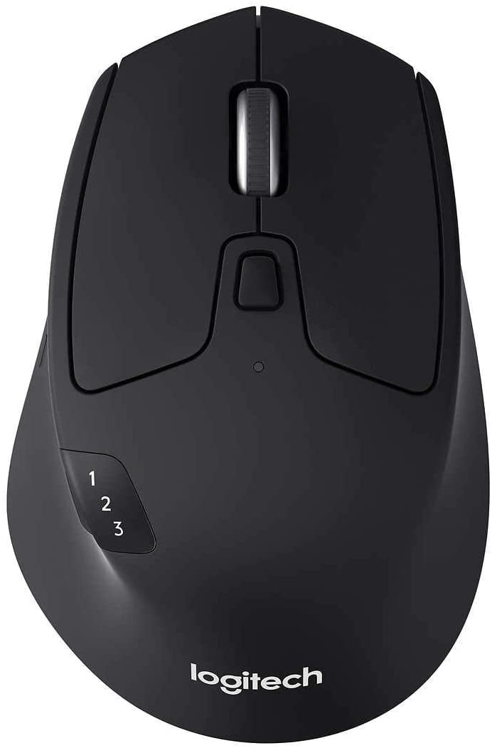 LOGITECH PRECISION PRO WIRELESS BLUETOOTH OPTICAL GAMING MOUSE USB 2.40 GHZ BLACK