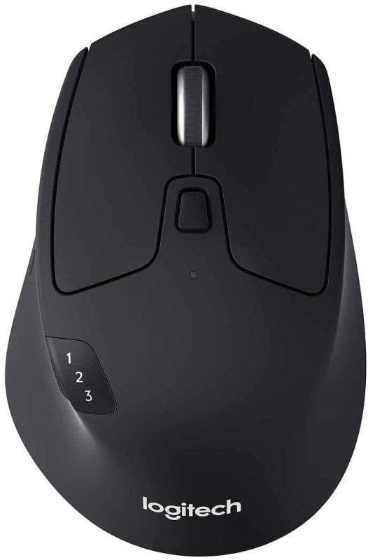 LOGITECH PRECISION PRO WIRELESS BLUETOOTH OPTICAL GAMING MOUSE USB 2.40 GHZ BLACK
