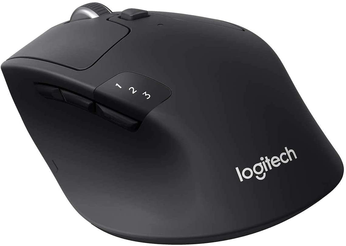 LOGITECH PRECISION PRO WIRELESS BLUETOOTH OPTICAL GAMING MOUSE USB 2.40 GHZ BLACK