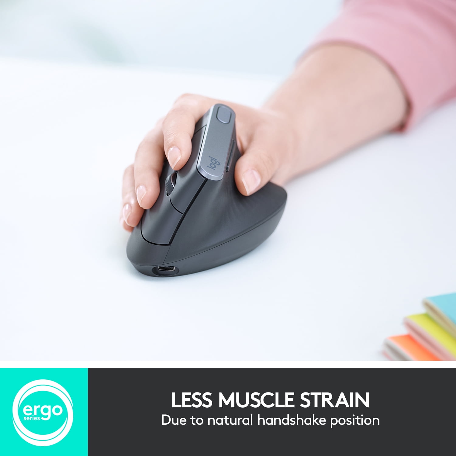 LOGITECH MX VERTICAL ERGONOMIC WIRELESS MOUSE
