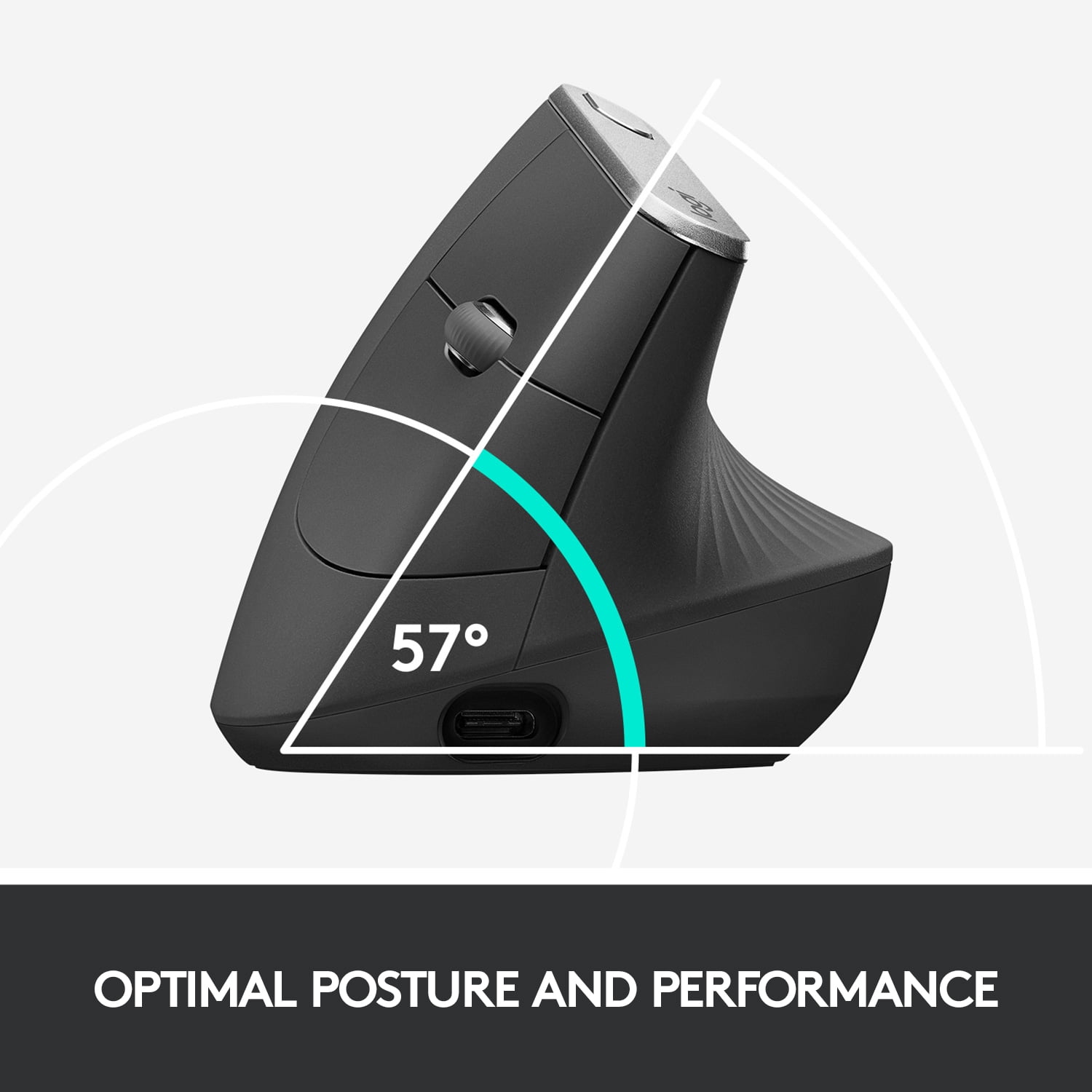 LOGITECH MX VERTICAL ERGONOMIC WIRELESS MOUSE