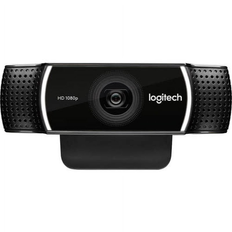 LOGITECH C922 PRO STREAM WEBCAM BLACK FOR HIGH-QUALITY VIDEO RECORDING