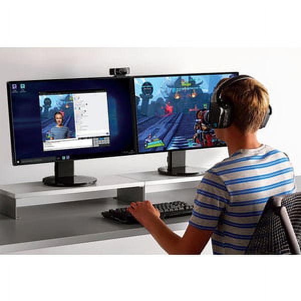 LOGITECH C922 PRO STREAM WEBCAM BLACK FOR HIGH-QUALITY VIDEO RECORDING