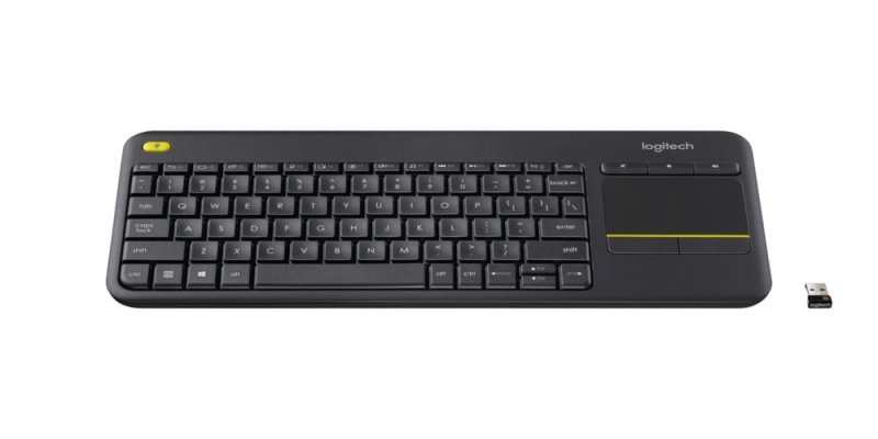 LOGITECH WIRELESS TOUCH KEYBOARD K400 PLUS FOR SEAMLESS CONTROL