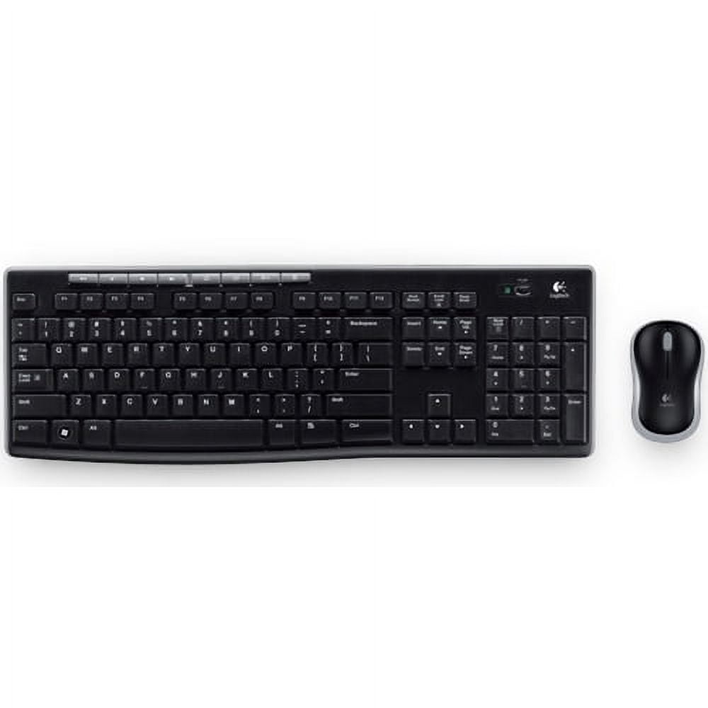 LOGITECH MK270 WIRELESS KEYBOARD AND MOUSE COMBO FOR SEAMLESS CONNECTIVITY