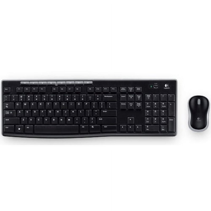LOGITECH MK270 WIRELESS KEYBOARD AND MOUSE COMBO FOR SEAMLESS CONNECTIVITY