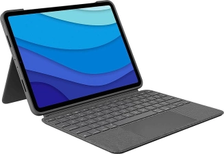 LOGITECH COMBO TOUCH BACKLIT KEYBOARD CASE WITH TRACKPAD FOR IPAD PRO 11-INCH 1ST 2ND 3RD 4TH GEN 2018 2020 2021 2022 OXFORD GRAY