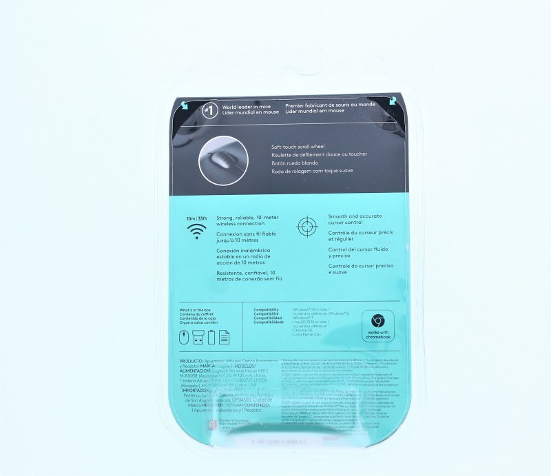 LOGITECH 910-002901 WIRELESS MOUSE M317 UNIFYING RECEIVER STEEL BLUE BY AMERIKASEPETIM