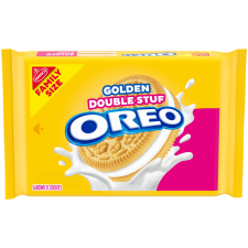 OREO DOUBLE STUF GOLDEN FAMILY SIZE COOKIES