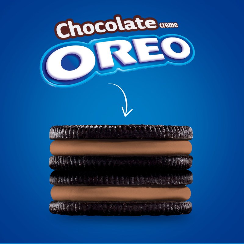 OREO DOUBLE STUF CHOCOLATE CREAM FLAVOR COOKIES