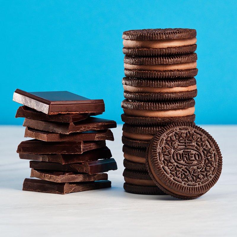 OREO DOUBLE STUF CHOCOLATE CREAM FLAVOR COOKIES