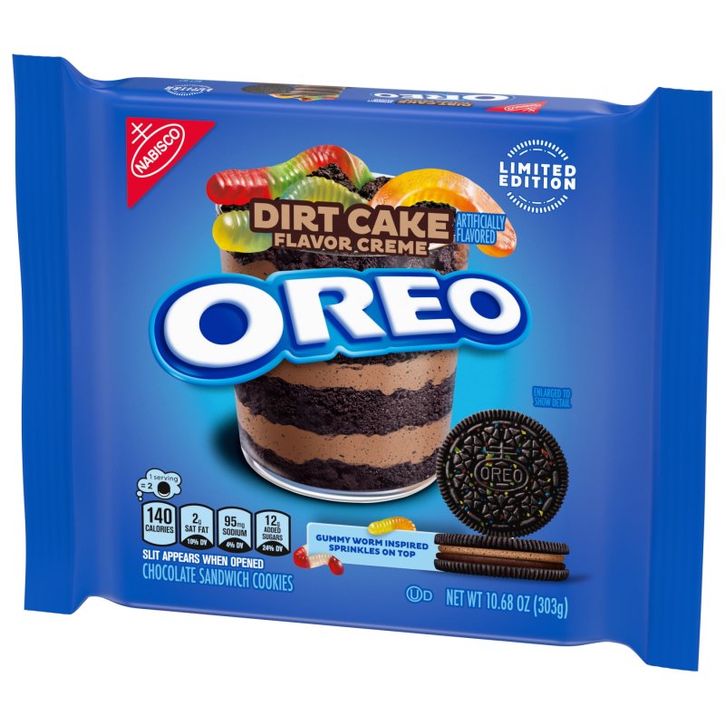 OREO LIMITED EDITION OREO DIRT CAKE CHOCOLATE SANDWICH COOKIES
