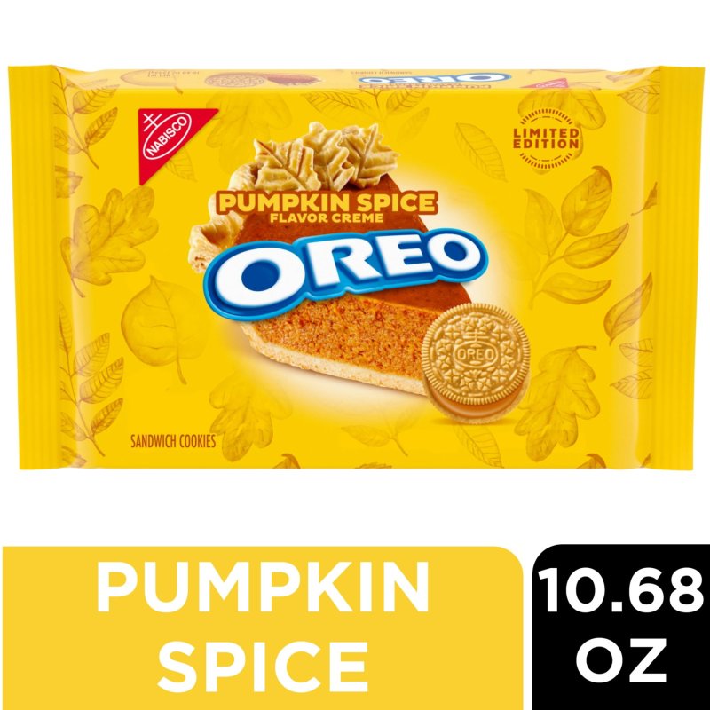 OREO PUMPKIN SPICE SANDWICH COOKIES LIMITED EDITION