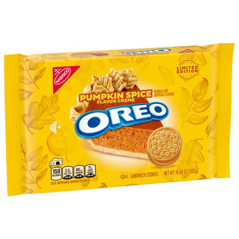OREO PUMPKIN SPICE SANDWICH COOKIES LIMITED EDITION