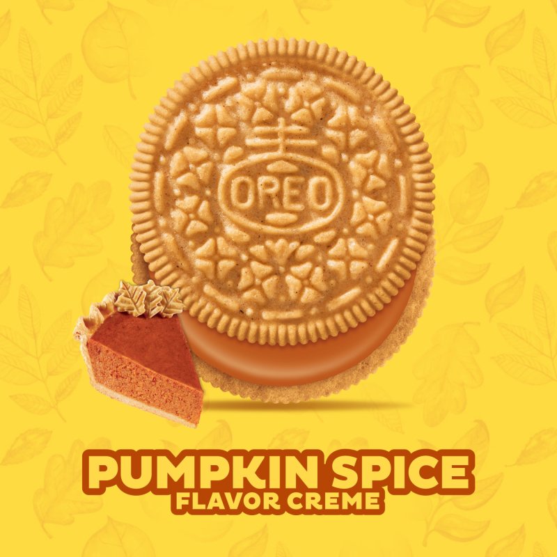 OREO PUMPKIN SPICE SANDWICH COOKIES LIMITED EDITION