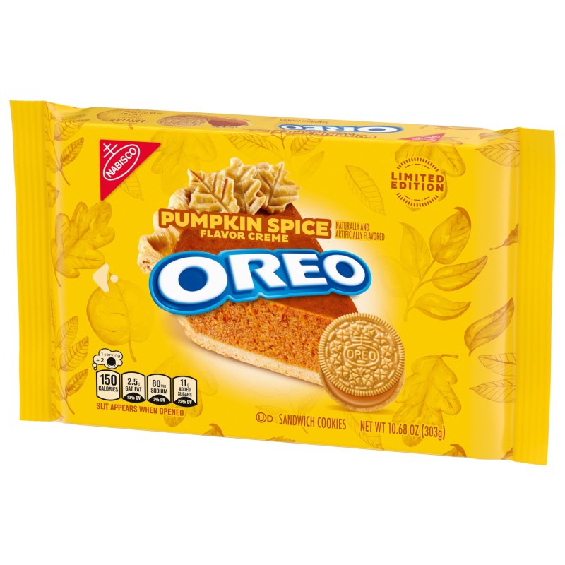 OREO PUMPKIN SPICE SANDWICH COOKIES LIMITED EDITION