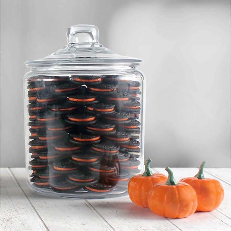 OREO ORANGE CREME CHOCOLATE SANDWICH COOKIES LIMITED EDITION 18.71 OZ HALLOWEEN COOKIES