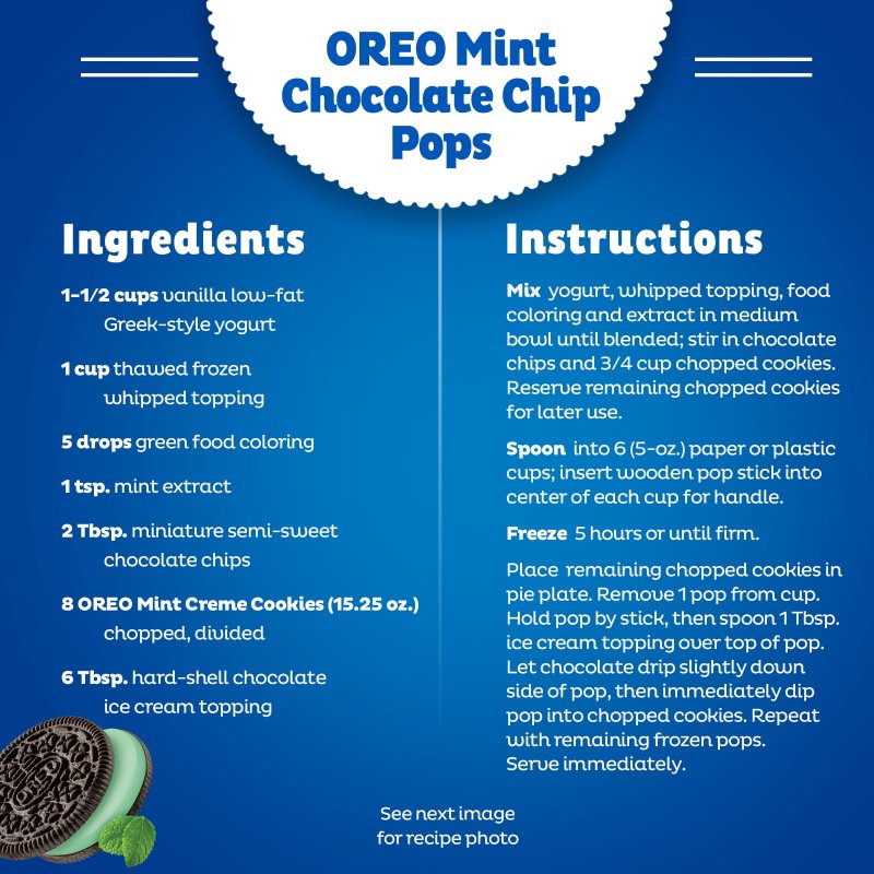 OREO MINT CREME CHOCOLATE SANDWICH COOKIES PARTY SIZE