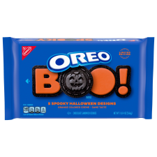 OREO LIMITED EDITION OREO ORANGE CREME CHOCOLATE SANDWICH HALLOWEEN COOKIES