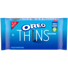 OREO THINS CHOCOLATE SANDWICH COOKIES