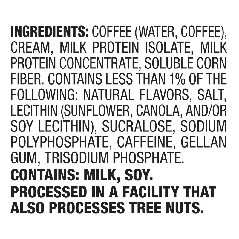 QUEST ICED COFFEE VANILLA LATTE 200MG CAFFEINE 10G PROTEIN 4 COUNT