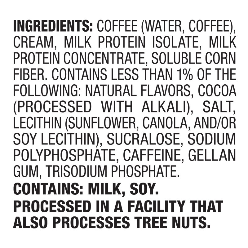 QUEST ICED COFFEE MOCHA LATTE 90 CALORIES 200MG CAFFEINE 4 COUNT