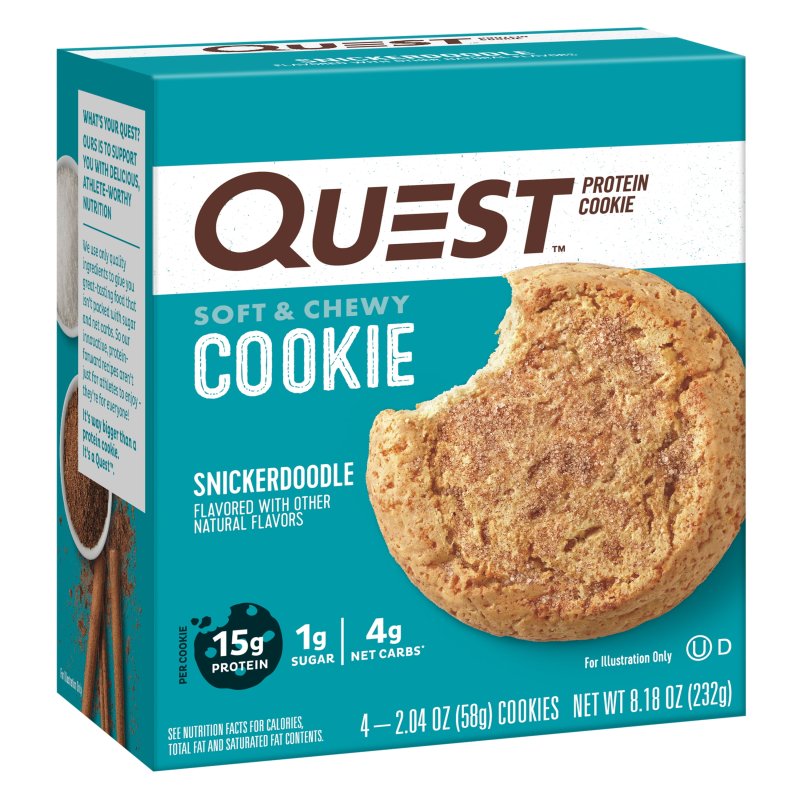 HIGH PROTEIN SNICKERDOODLE QUEST PROTEIN COOKIE 4 COUNT