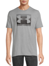 UNDER ARMOUR MEN BIG MEN UA BOXED LOGO SPORTSTYLE T-SHIRT SHORT SLEEVES SIZES UP TO 2XL