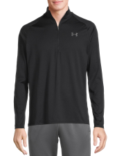 UNDER ARMOUR MEN'S BIG MEN'S UA TECH HALF ZIP PULLOVER LONG SLEEVES 2XL SIZES